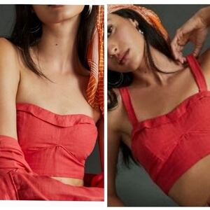 New Anthropologie Bustier Top Size XSP